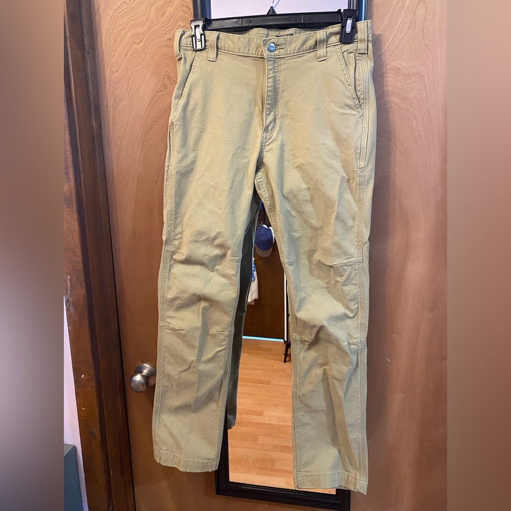 Carhartt Men's Khaki Utility Work Pants